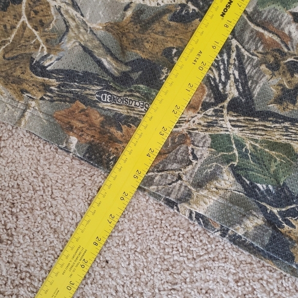 Cabelas Camouflage Long Sleeve Shirt Mens Large Crewneck Cotton Blend - Picture 8 of 8